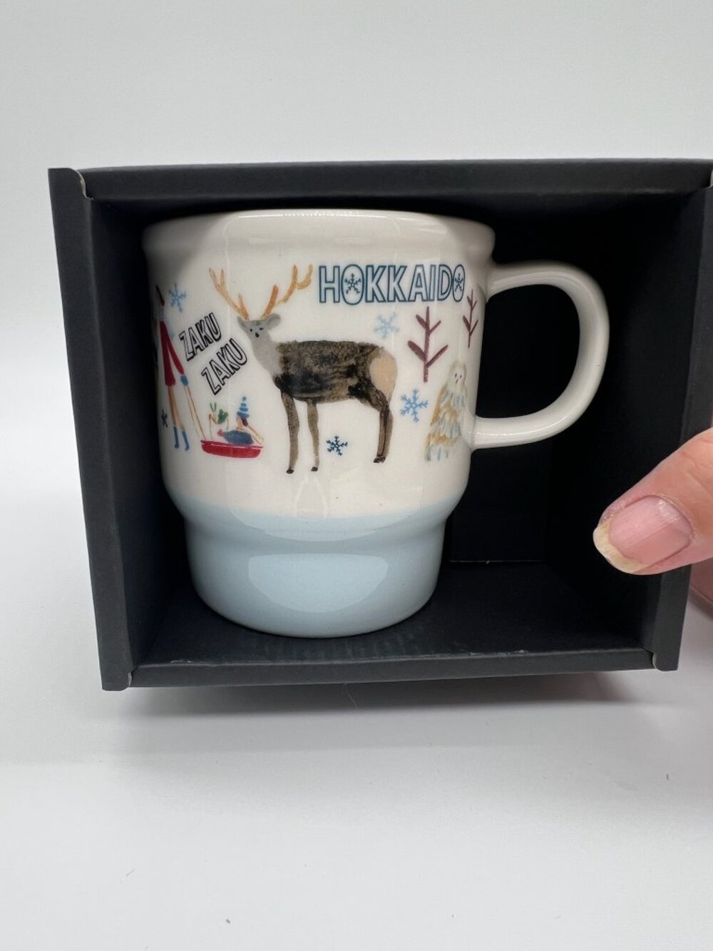 Starbucks 2016 Japan Geography Series Hokkaido 12 oz Ceramic Coffee Mug
